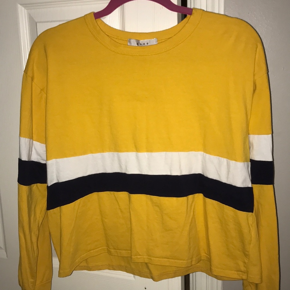 Crop top long sleeve